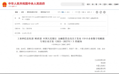 中小企业数字化赋能专项步履方案（2025—2027年）